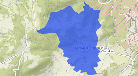 Bodenrichtwertkarte Dennweiler Frohnbach